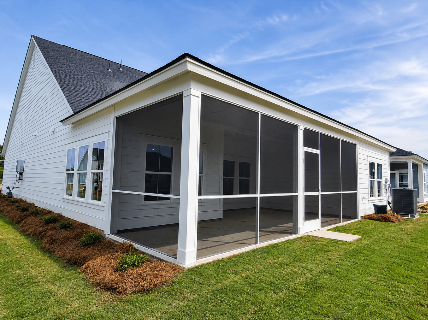 Screen enclosure project in Charleston